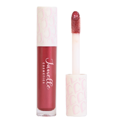 جانيل ملمع ومرطب للشفاه (فرشه) - أحمر - 6 مل