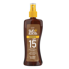 إيفا صن آند سي زيت تان +15 - 200 مل