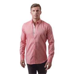 روبان قميص قطني تويـل بقصة عادية - متعدد الألوان - متعدد المقاسات