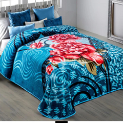 كاسا بطانية ( باجا هووم ) موديل 1007 (100% ميكروفايبر، مقاس 220×240 سم)