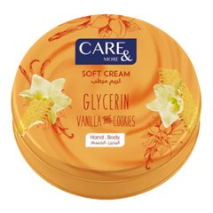 كير اند مور كريم لليدين والجسم الفانيليا والبسكويت 75 مل