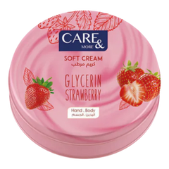 كير اند مور كريم لليدين والجسم الفراولة 250 مل