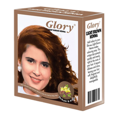 جلوري الحنه الهندية بني فاتح 10 جم