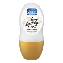 فيبكس رول أون مزيل عرق 72 ساعة بلاك أند وايت للسيدات 50 مل