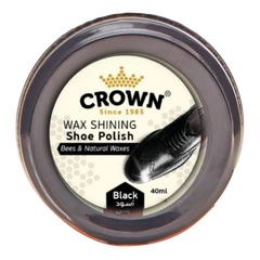 ورنيش شمعي كراون الأسود 40 مل