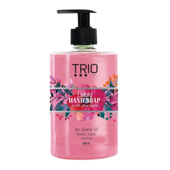 تريو برو صابون سائل لليدين بالزهور البيضاء 500 مل