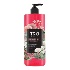 تريو شاور جل بالزهور البيضاء 800 مل