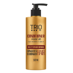تريو برو بلسم لشعر طويل و قوي 500 مل