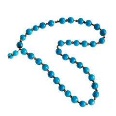 سعودي سبحة سيراميك – 33 حبة – 100 سم – SS1