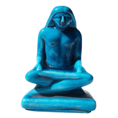 سعودي وحدة ديكورية سيراميك – تمثال جلوس فرعوني – 10×15 سم – SD3