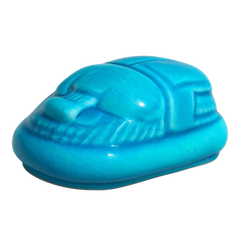 سعودي تمثال ديكوري سيراميك – تصميم جعران فرعوني – 5×10 سم – SD15