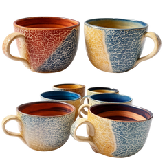 سعودي كوب قهوة سيراميك – وسط - SM1