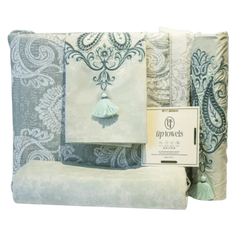 أب تاولز طقم فلزا كبير 5 قطع - 225×240 - ألوان متعددة