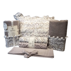 أب تاولز طقم أطفال - كيندر - 6 قطع - 180×220 - ألوان متعددة