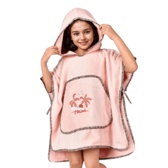 أب تاولز بونشو أطفال - هاواي - (2-8) سنوات - ألوان متعددة