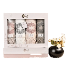 أب تاولز رانيا 2 - منشفة نصف حمام - 70×140 - ألوان متعددة