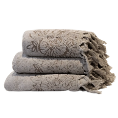 أب تاولز رانيا 3 - منشفة وجه كبيرة - 60×120 - ألوان متعددة