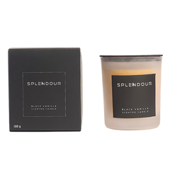 سبليندور شمعة معطرة برائحة الفانيليا السوداء - 150 جم