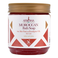 أفريكانا الصابون المغربي بالعكر الفاسي والاكليبتوس - 300 جم
