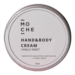موتشي كريم اليدين و الجسم بالفانيلا - 50 مل