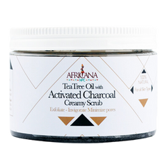 أفريكانا مقشر أفريكانا الكريمي بالفحم - 120 جم