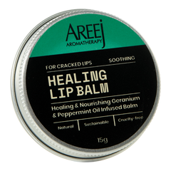 أريج بلسم الشفاه بالجيرانيوم والنعناع - 15 جم