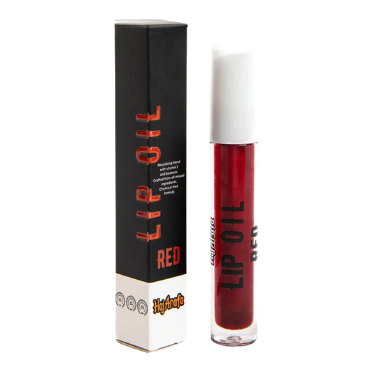 حاج عرفة زيت شفاه أحمر - 7 مل