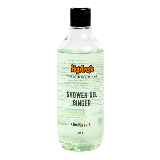 حاج عرفة جل استحمام بالزنجبيل - 550 جم