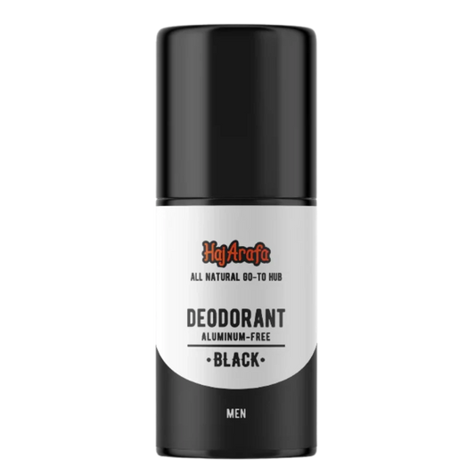 حاج عرفة مزيل عرق رجالي اسود - 50 مل