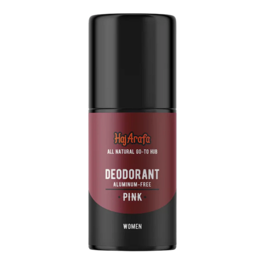 حاج عرفة مزيل عرق حريمي بينك - 50 مل