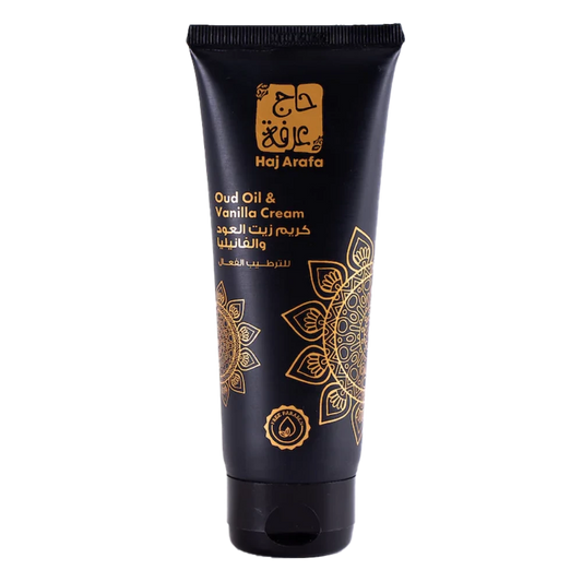 حاج عرفة كريم زيت العود و الفانيليا - 30 مل