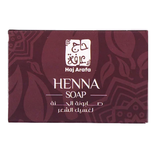 حاج عرفة صابونة حنة لغسيل الشعر - 90 جم