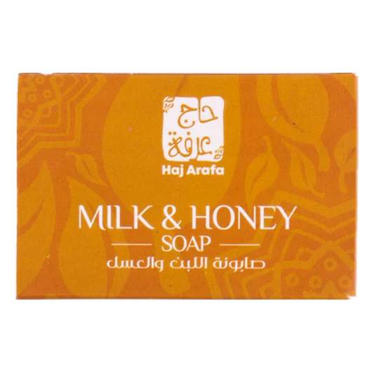 حاج عرفة صابونة لبن وعسل - 90 جم