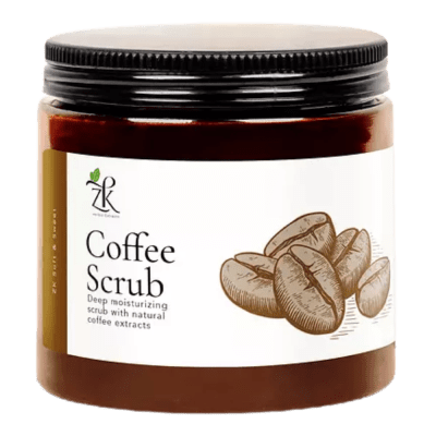 زد كيه مقشر الجسم سوفت آند سويت بالقهوة - 250 جم