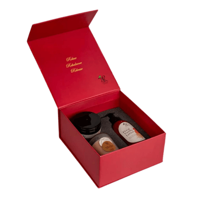 زد كيه صندوق السعادة (1 لوشن + 1 مقشر + 1 شمعة)