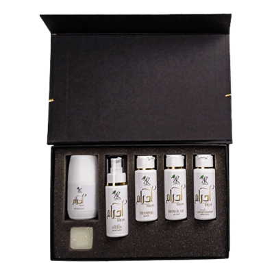 زد كيه علبة VIP مغناطيسية غير معطرة (مزيل عرق، لوشن، شامبو، بلسم، جل استحمام، وصابون)