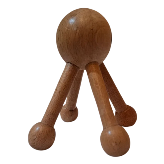 بي كليوباترا مدلك عنكبوت خشبي