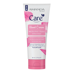 أماندا ميلانو كريم يدين بزبدة الشيا وماء الورد - 80 مل