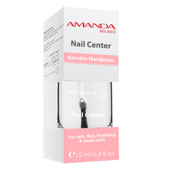 أماندا ميلانو سنتر الأظافر - مقوي بالكيراتين - 12 مل