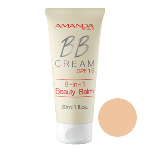 أماندا ميلانو بي بي كريم 8 في 1 بمعامل حماية SPF 15 رقم 6 - 30 مل
