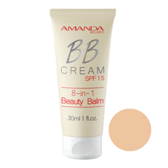 أماندا ميلانو بي بي كريم 8 في 1 بمعامل حماية SPF 15 رقم 6 - 30 مل