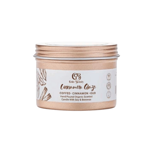 جايا بيوتي - شمعة زجاج القرفة - 100 جم