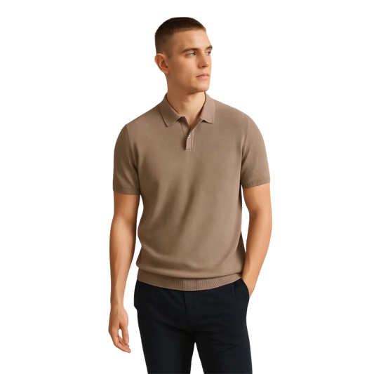 روبان بولو قطن محاك بنقشة أجوور - متعدد الألوان - متعدد المقاسات