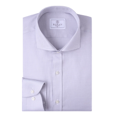 روبان قميص قطني جاكار بقصة ضيقة - متعدد الألوان - متعدد المقاسات