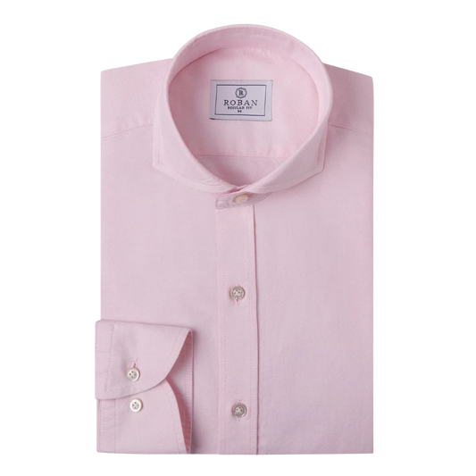 روبان قميص أوكسفورد مغسول بقصة عادية - متعدد الألوان - متعدد المقاسات