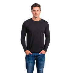 روبان تيشيرت داخلي قطني برقبة دائرية - متعدد الألوان - متعدد المقاسات