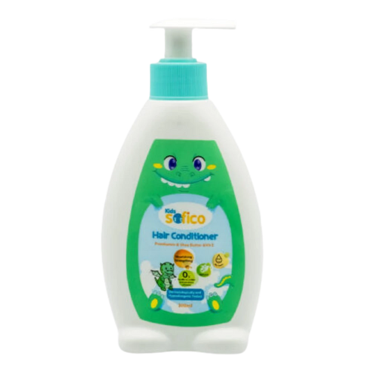 سوفيكو بلسم شعر للأطفال بالبروفايتمين وزبدة الشيا وفيتامين هـ - 300 مل