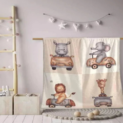 كاسا بطانية للأطفال موديل لومبي N56 (مقاس 80×110 سم)