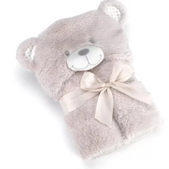 كاسا بطانية للأطفال موديل (دب بومبون P86 ) (مقاس 75×95 سم، متوفرة بعدة ألوان)