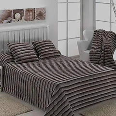 كاسا بطانية موسكو موديل C84 (مقاس 230×250 سم، مصنوع من الأكريليك، متوفر باللون الرمادي)